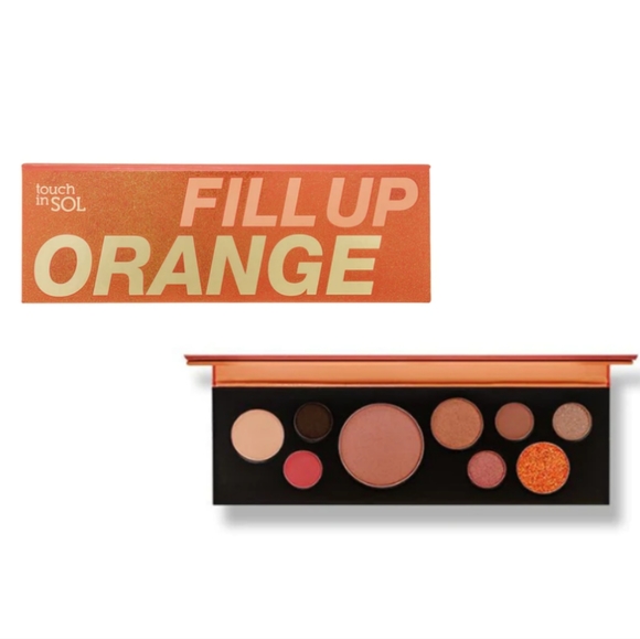 Touch in sol. Fill Up Orange Eyeshadow Palette - Picture 1 of 4